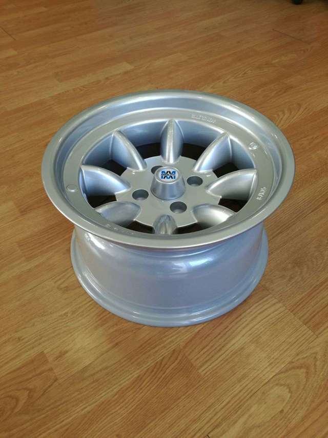 Rueda de aleación JR3 carreras de Japón 15x8-4x100//4x108-ET25-negro Chrome