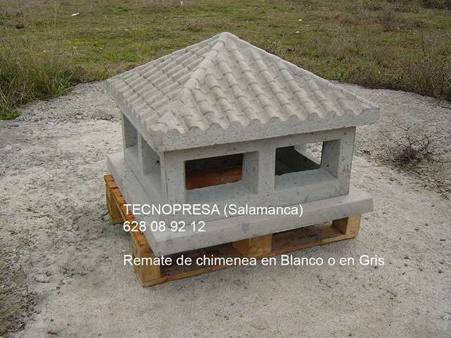 Remates de chimeneas prefabricados