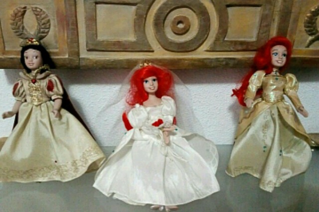 princesas disney de porcelana