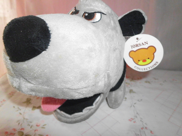 peluche perro cabezon