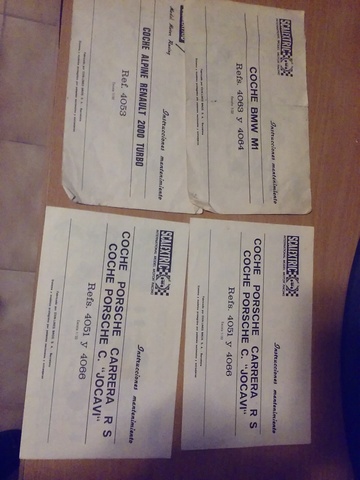 mantenimiento coches scalextric