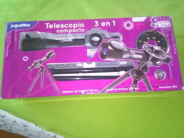 telescopio para niños juguettos