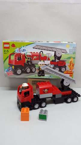 coche bomberos lego