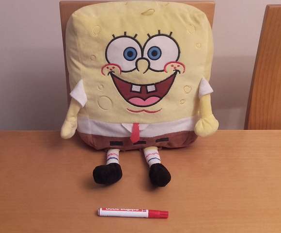 peluche de bob esponja gigante
