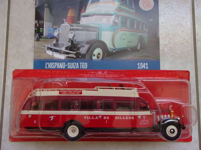 1//43 AUTOBUS BUS HISPANO-SUIZA T69 1941