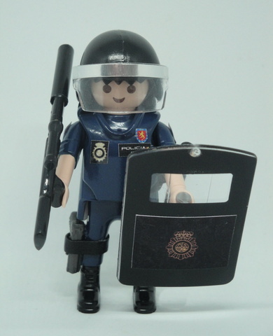 llavero playmobil policia nacional