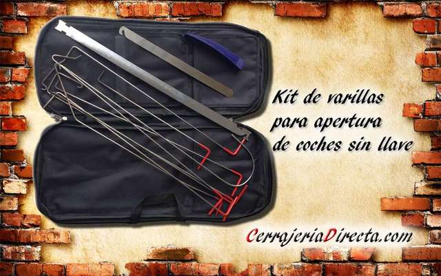 Varillas para abrir carros