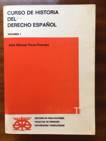 Mil Anuncios Com Curso De Historia Del Derecho Espanol