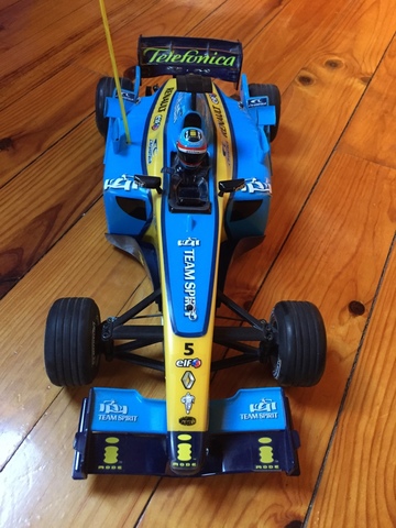 coche teledirigido fernando alonso