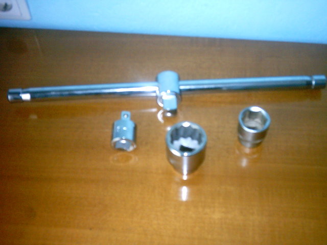 Golpe-vaso TopTul 3//4/" 33 mm 6 cantos