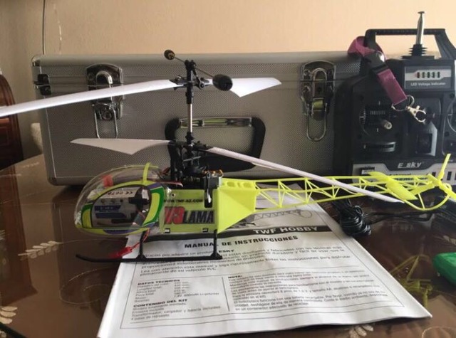 helicóptero rc gasolina