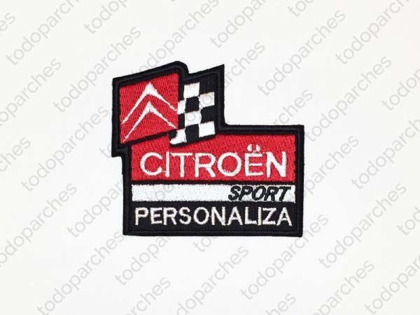 Parche con escudo bordado ideal para traje deportivo marca Citr/öen