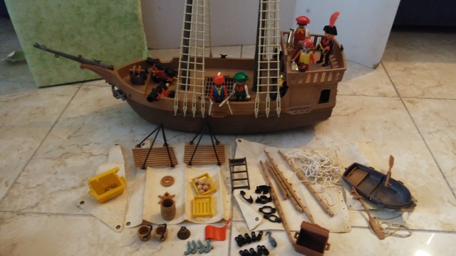 barco pirata playmobil 1978