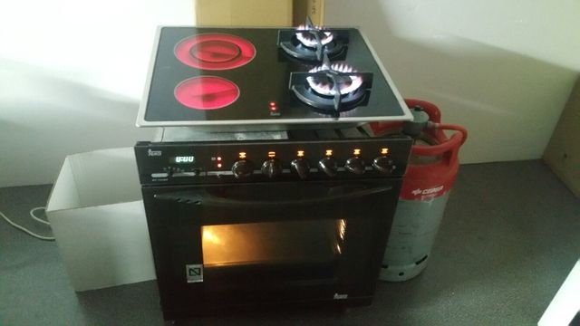 Milanuncios - Horno electrico más encimera mixta