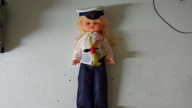muñeca militar años 70