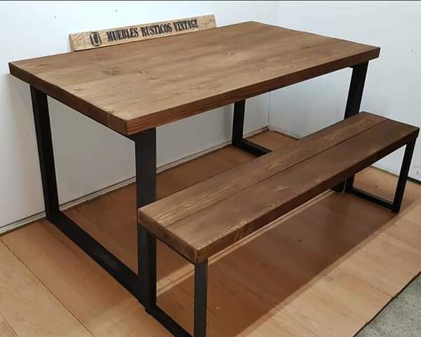 MIL ANUNCIOS.COM - Muebles artesanales en madera y acero