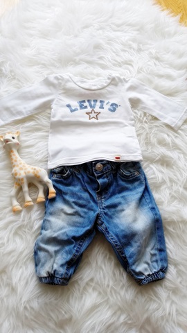 camiseta levis bebe