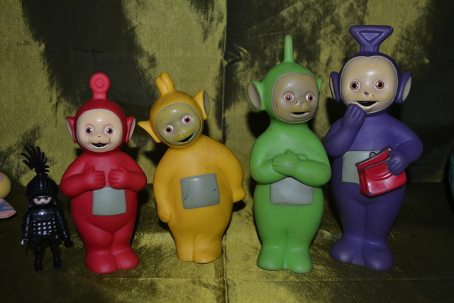 muñecos de los teletubbies