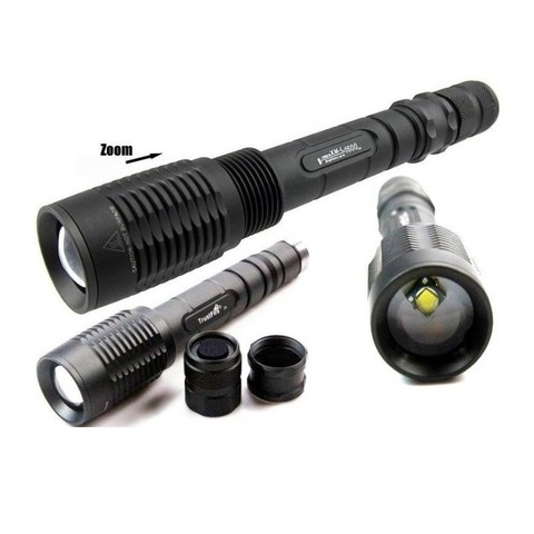 senderismo recargable por USB 3800 lm con zoom ajustable Mini linterna LED luz de enfoque para camping 3 modos ciclismo