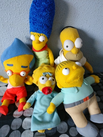 muñecos los simpson