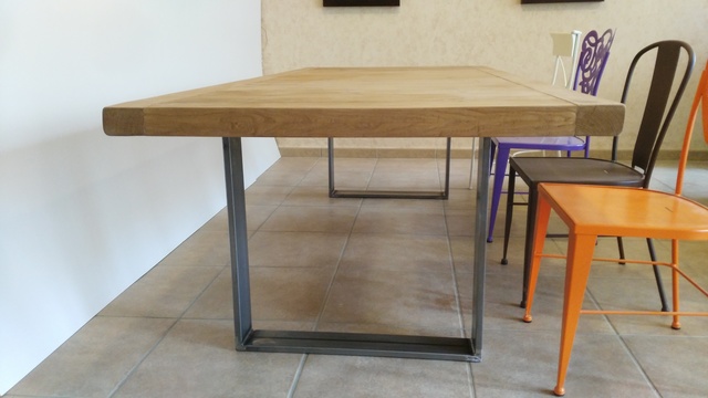 MIL ANUNCIOS.COM - Mesa 250*110 patas hierro
