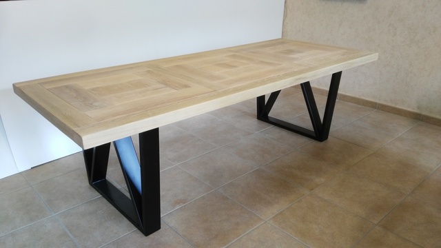 MIL ANUNCIOS.COM - Mesa fresno 252 *104 *6.5 cm