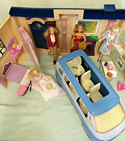 furgoneta barbie