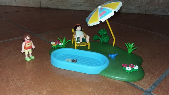 Parasol cheap coche playmobil