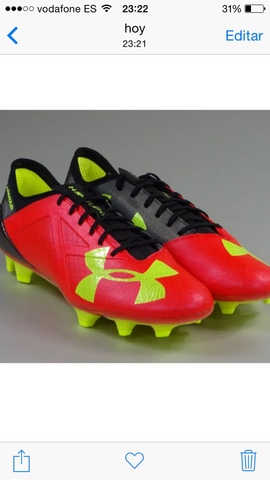 botas de futbol under armour