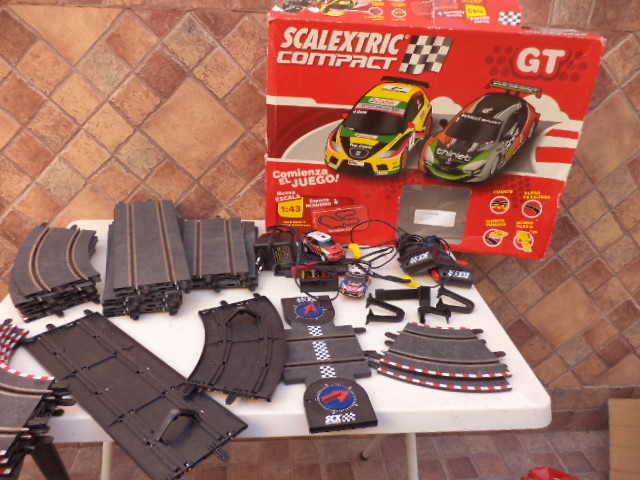 scalextric compact segunda mano