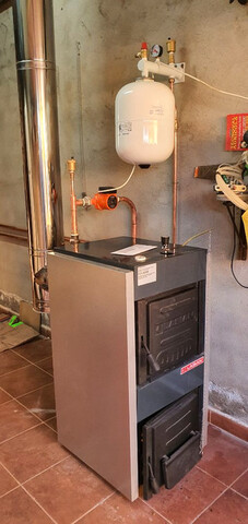 MIL ANUNCIOS.COM - Caldera de hierro fundido carbon leÑa