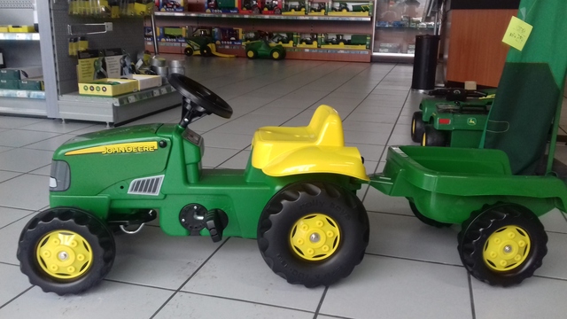 tractores john deere de pedales para niños