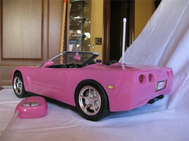 coche barbie radiocontrol