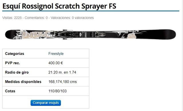 rossignol sprayer fs