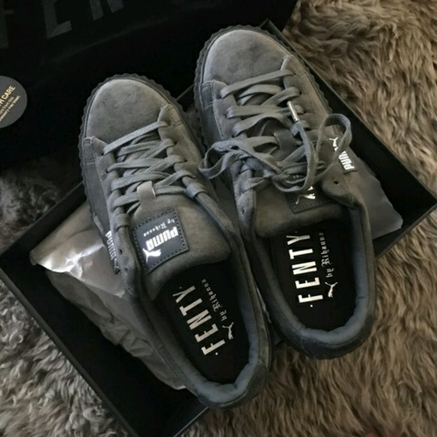 puma rihanna fenty gris