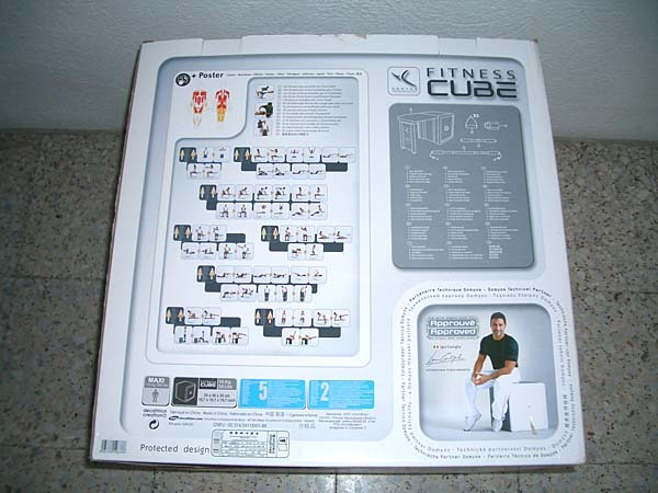 fitness cube domyos ejercicios