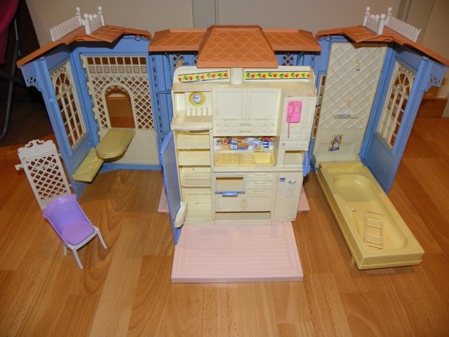 casa de barbie plegable