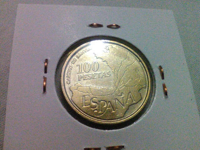 100 Pesetas 1993 Camino De Europa