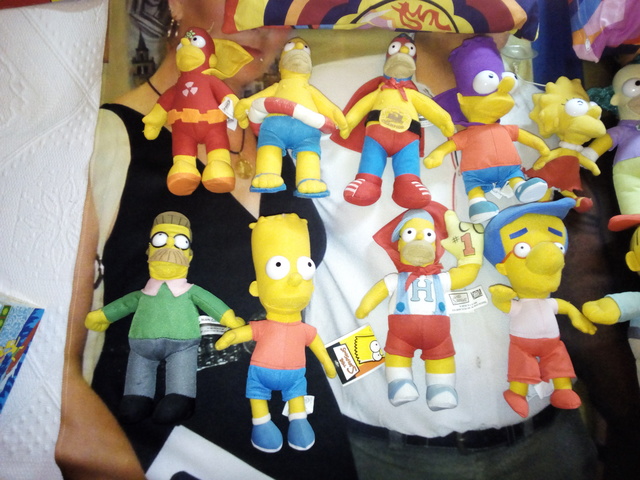 peluche los simpsons