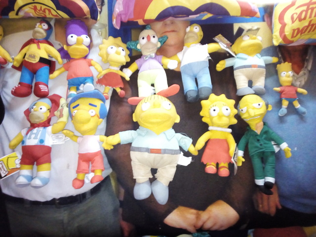 muñecos de los simpsons originales