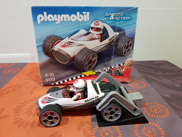 coche de carreras de playmobil