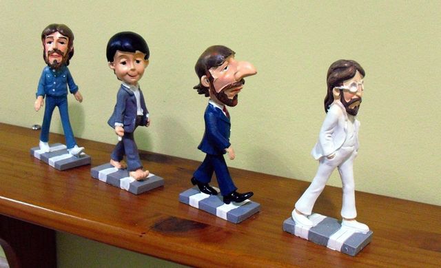 peluches de los beatles