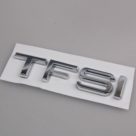 Original audi a3 8v anillos emblema bordado logotipo portón trasero negro brillante