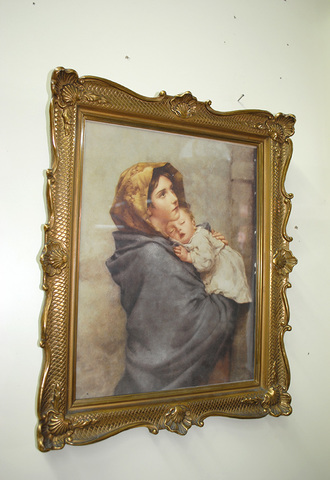 MIL ANUNCIOS.COM - Marco antiguo isabelino con lÁmina