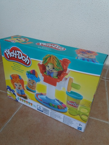 plastilina play doh peluqueria