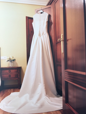 Milanuncios - Vestido de Novia. Talla 42