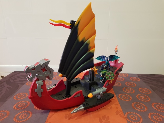 barco dragon playmobil