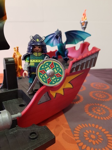 barco de dragón playmobil