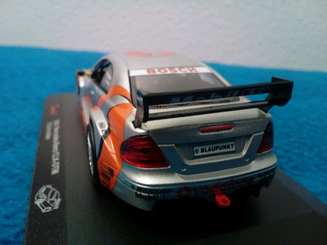 Mercedes clk-GTR streetversion plata maqueta de coche 1:18//maisto