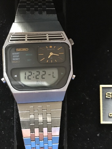 seiko vintage digital